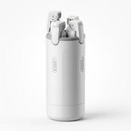 Dispensador de viaje 4 en 1 aprueba de fugas, botellas portátiles recargables para champú, acondicionador y sanitizante ideal para viajar