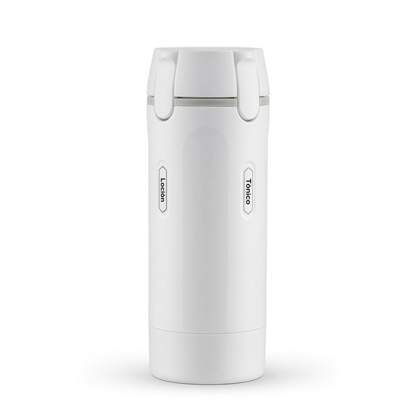Dispensador de viaje 4 en 1 aprueba de fugas, botellas portátiles recargables para champú, acondicionador y sanitizante ideal para viajar
