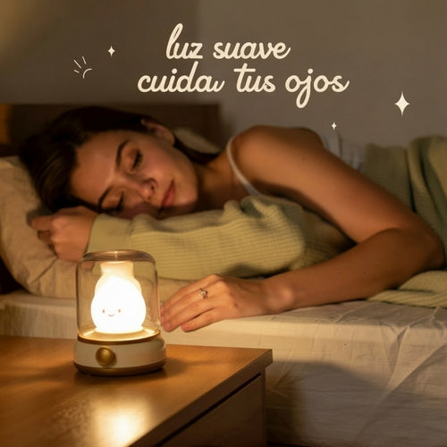 Ilumina tus noches con un toque de ternura y diseño.
