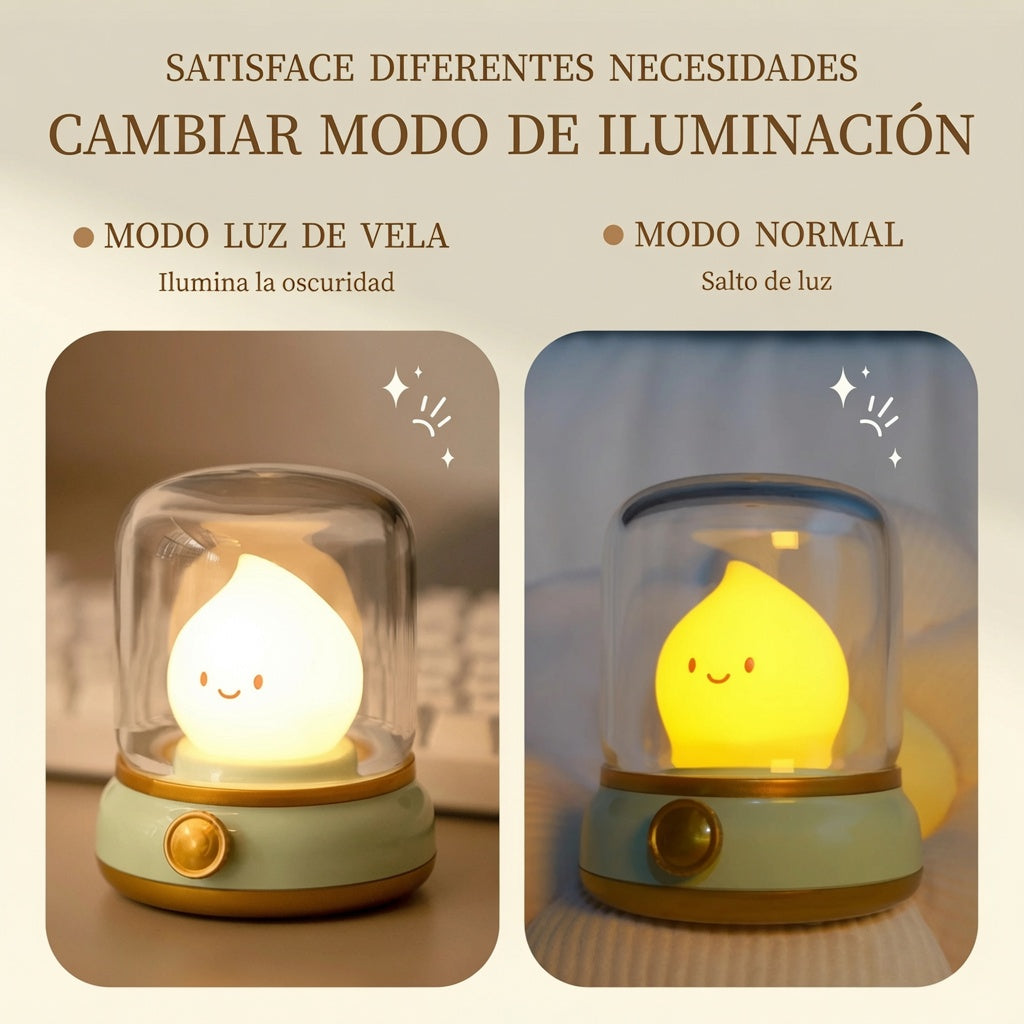Ilumina tus noches con un toque de ternura y diseño.